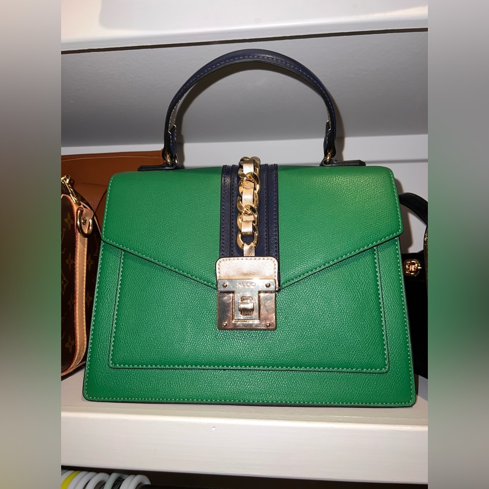 ALDO | ALDO Emerald Green Top Handle / Crossbody Purse 💚👜